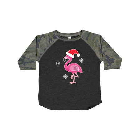 

Inktastic Christmas Holiday Cute Flamingo Girls Toddler T-Shirt