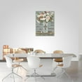 thumbnail image 4 of Christian Flower Farmhouse Decor Wall Art I Can Only Imagine Flora Butterfly Rustic Religious Canvas Painting Floral Pictures Framed Artwork for Bathroom Living Room Bedroom 12''''x16'''', 4 of 6