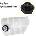 thumbnail image 3 of CV6Z8A080C Front Coolant Reservoir Tank, Radiator Reservoir with Tank Cap Compatible with Ford Models, 3 of 5