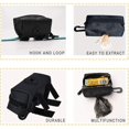thumbnail image 5 of Dispensador de bolsas para excrementos de perros, bolsa para excrementos de perros, recogedor de excrementos para perros, negro, 10x5x5,5 cm, 2 uds., 5 of 5