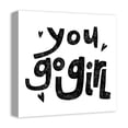 thumbnail image 2 of Creative Products You Go Girl 16x16 Canvas Wall Art, 2 of 5