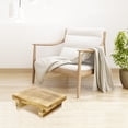 thumbnail image 3 of Bedside Step Stool Tatami Stool Indoor and Outdoor Mobile Step Stool Flower Pot Rack, 3 of 6