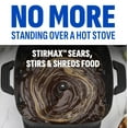 thumbnail image 5 of Power XL StirMax 7.5 Qt Multi-Cooker with Auto Stir/Shred Paddle and 9 Presets, Matte Black, 5 of 20