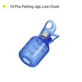 thumbnail image 3 of Uxcell Large Size Squid Jig Hook Protector Case Fishing Hook Covers, Blue 10 Pack, 3 of 5