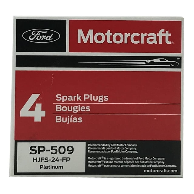 Caja de 4 bujías MOTORCRAFT Platino HJFS24FP