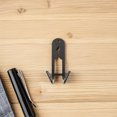 thumbnail image 4 of DEEPCRAFF 30pcs Black ABS Multi Purpose Utility Hook For Space Saving Design In Home Kitchen And Orchard, 4 of 8