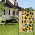 thumbnail image 4 of Spring Summer Sunflower Garden Flag 28x40 Inch Double Side for Outdoor Courtyard Garden Decor Flowers Welcome Holiday Flag for Outside Decoration, 4 of 6