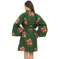thumbnail image 3 of Bimba Robe à Imprimé Floral pour Femmes Kimono Violet de Mariée Vêtements de Nuit Couverture - 24, 3 of 6