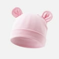 thumbnail image 4 of Dakiuu Baby Beenie Winter Hat with Bear Ear for Infant Toddler Boys Girls Spring Fall Soft Knited Sku1l Cap, 4 of 4