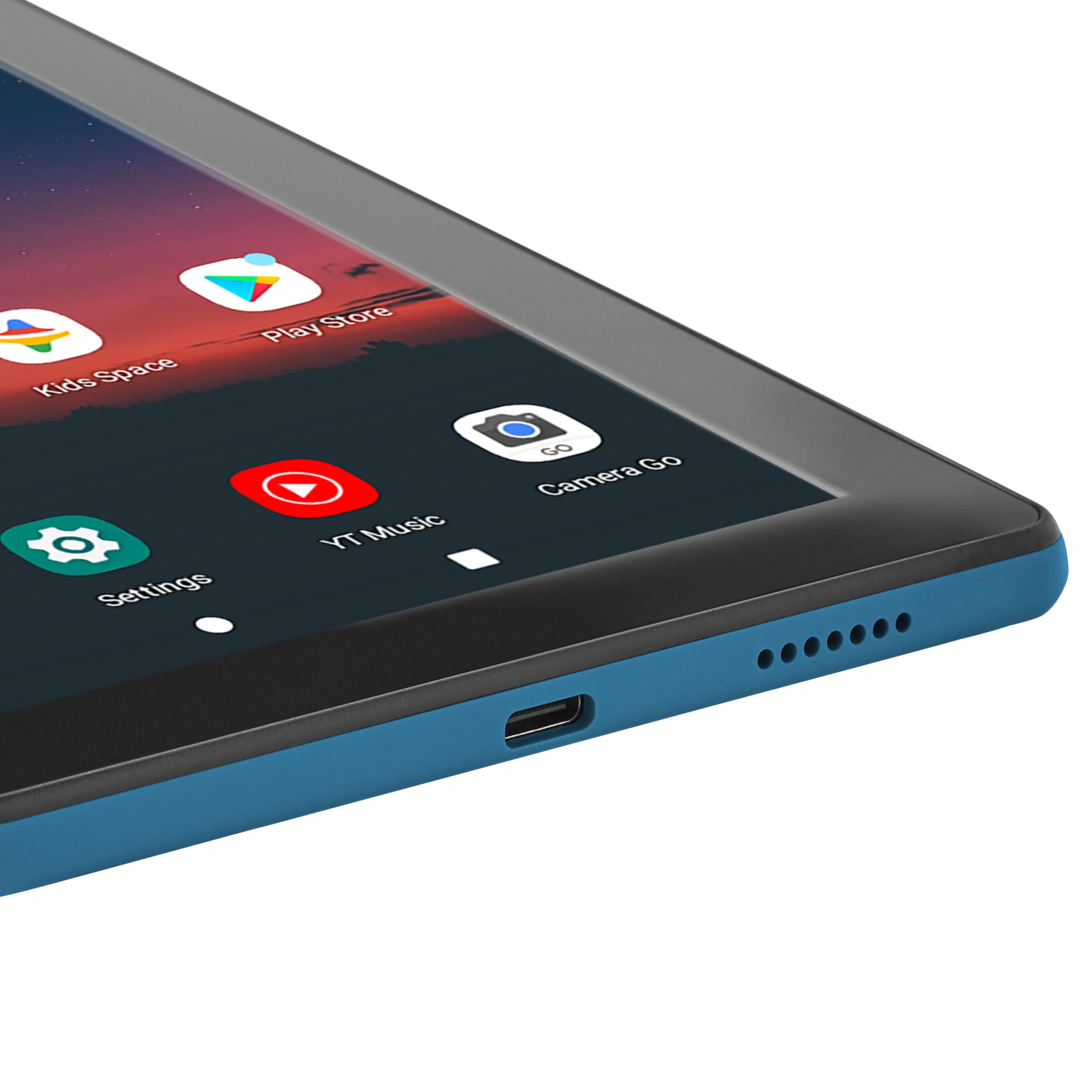 onn. 7" Tablet, 32GB (2022 Model) , 2.0 GHz Quad-Core Processor, Utility Blue
