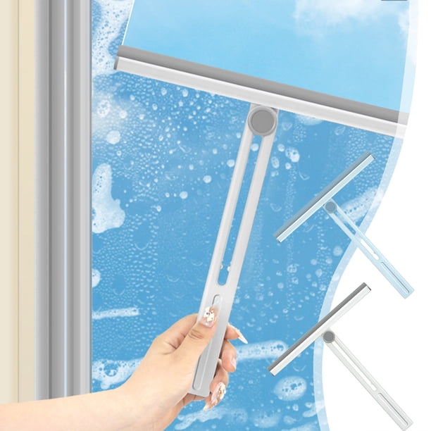 XWSHYW Aparatos de Utensilios de Cocina. Herramienta de Limpieza de Encimera de Cocina Giratoria, Limpiaparabrisas, Artefacto de Limpieza de Vidrio, Limpiaparabrisas para Espejo de Ventana Del Hogar
