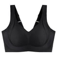 thumbnail image 3 of Lixiuxyad Everyday Bras Seamless Full Coverage Bra For Supportive Comfort Underwire Lift Side Smoothing,Black, 3 of 4