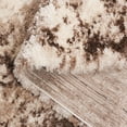 thumbnail image 5 of SAFAVIEH Cloud Arlo Abstract Shag Area Rug, Ivory/Brown, 5'3" x 7'7", 5 of 7