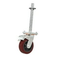 thumbnail image 3 of yotijay Scaffolding Caster Adjustment Rod Design Swivel Caster for Workbench Shelves PVC, 3 of 8
