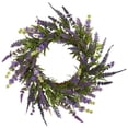 thumbnail image 1 of 18 in. Lavender Wreath, 1 of 1