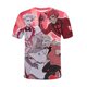 thumbnail image 4 of Hazbin Hotel Camiseta Manga Corta Cuello Redondo Estampada Moda Casual Mujer Watermelon Red/3XL, 4 of 5
