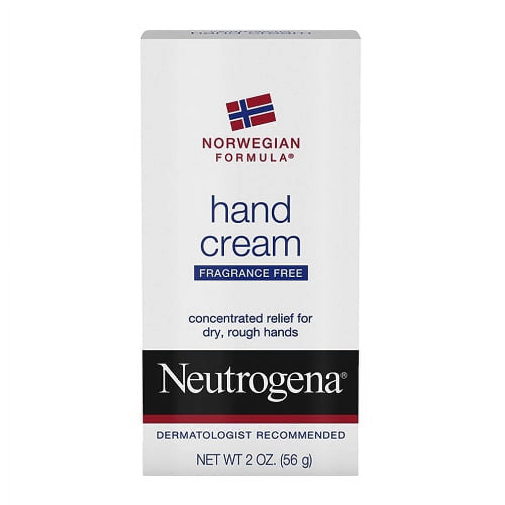 Neutrogena Norwegian Formula Hand Cream Fragrance Free, 2 Oz