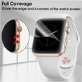 thumbnail image 2 of Watch Screen Protector Compatible for Apple Watch Series 7 45mm Soft TPU Full Cover, HD Clear, Smooth Touch, Anti-Fingerprint, Shock Proof and drop protection iwatch film - 4 Packs, 2 of 2