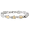thumbnail image 1 of Mom Gold Gem Magnetic Bracelet - Small, 1 of 1