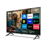 Smart TV AOC 40 Pulgadas LED FHD Roku TV 40S5045 - Compatible con Alexa ...