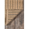 thumbnail image 5 of Momeni Striped Modern Area Rugs, Beige/Black,91.2" x 115.2", 5 of 6