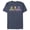 Navy Blue Heather, variant on Men's Star Wars: The Rise of Skywalker Kanji Dark Trio  Graphic Tee Black Small