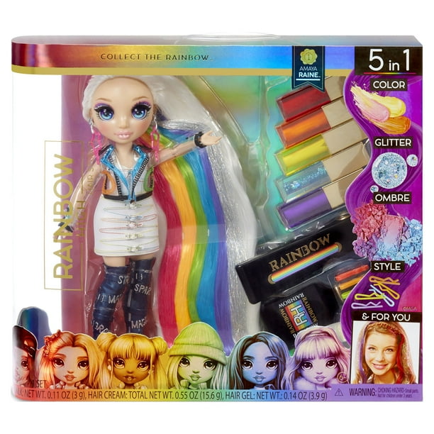 Rainbow High Hair Studio Exclusive Amaya Raine Fashion Doll