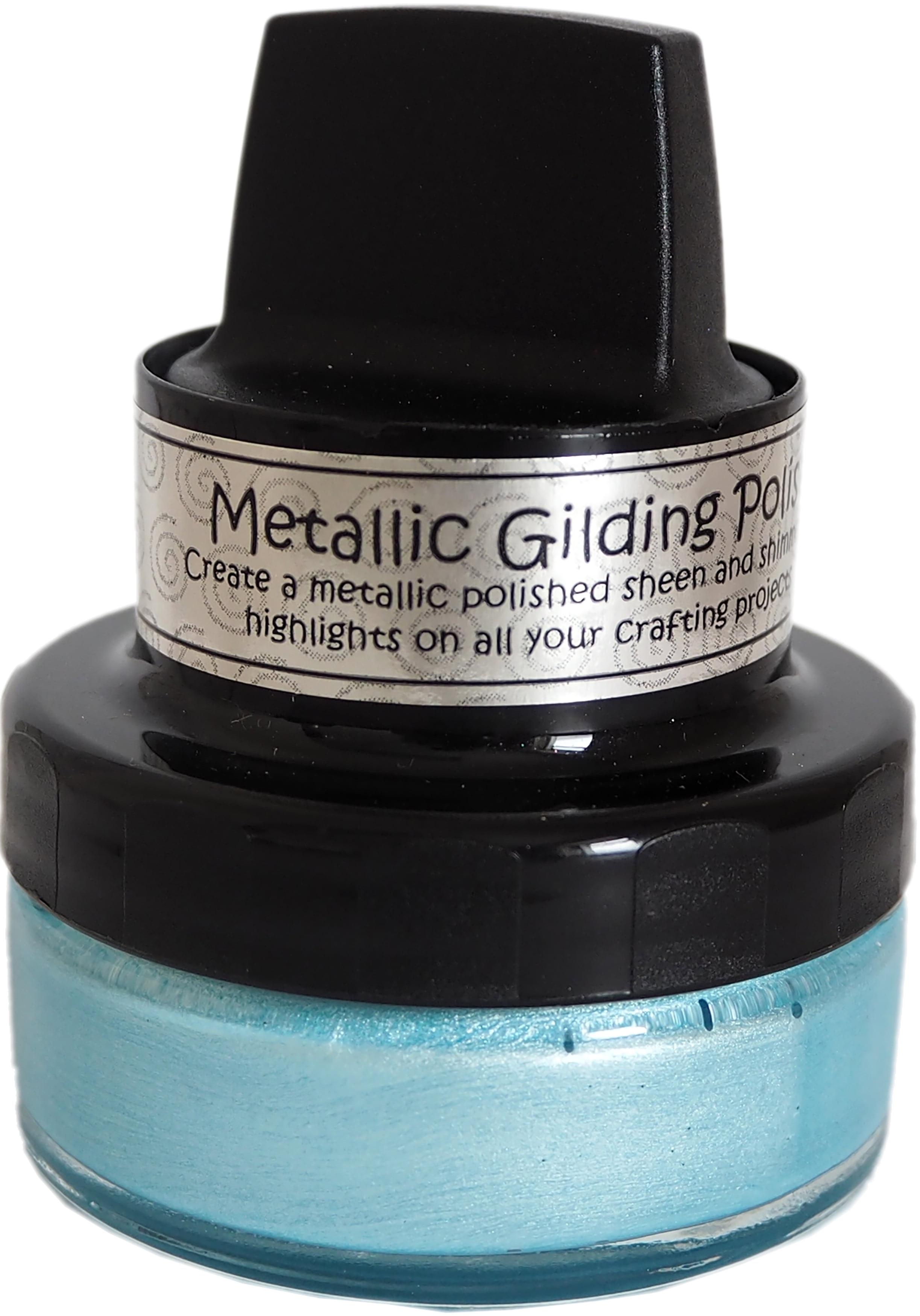 Cosmic Shimmer Metallic Gilding Polish Powder Blue 
