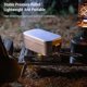 thumbnail image 1 of Camping Lunch Box Folding Handle Aluminum Camping Bento Container Camping Picnic Cookware 650ml /1300ml, 1 of 4