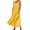 Yellow, variant on Tumotour Linen Dresses for Women Sleeveless Long Dress Tank Sundress Round Neck Summer Casual Tshirt Dress Flowy Beach Sundress with pockets