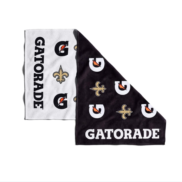 Toalla Gatorade New Orleans Saints 53x99 cm de algodón