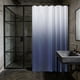 thumbnail image 5 of Cortina de ducha de poliéster impermeable con degradado, 180 x 180 cm | Tejido grueso con ojales de acero inoxidable | Cortina de baño de secado rápido y resistente al agua para casa, hotel,, 5 of 7