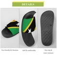 thumbnail image 7 of GZHJMY Stylish Slides for Women Men, St Kitts and Nevis United Nation Flag Soft Flexible Slip-on Sandals Slippers, 7 of 7
