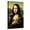 Canvas, variant on Art.com Mona Lisa Selfie Portrait Art Print, White Frame Wall Art, 17" x 23"