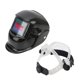 thumbnail image 1 of Casco de soldadura con oscurecimiento automático, pantalla LCD a Color, ajustable, antideslumbrante, protección UV contra salpicaduras de impacto para pulido de soldador, 1 of 10