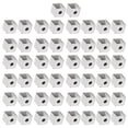 thumbnail image 3 of Stainless Steel Spacer Beads, 50Pcs/bag Spacer Beads Waterproof Rust-proof  For Jewelry Making For Beading For Handicraft Making For Curtain Making, 3 of 8