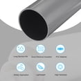 thumbnail image 3 of Uxcell Rigid Round Pipe Light Grey High Impact for Water Pipe 4 x 4.33", 3 of 6