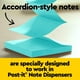 thumbnail image 4 of Notas adhesivas desplegables, 7,6 x 7,6 cm, 6 blocs, estilo poptimista, 4 of 9
