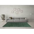 thumbnail image 3 of Ahgly Company Indoor Rectangle Abstract Light Blue Modern Area Rugs, 2' x 4', 3 of 4