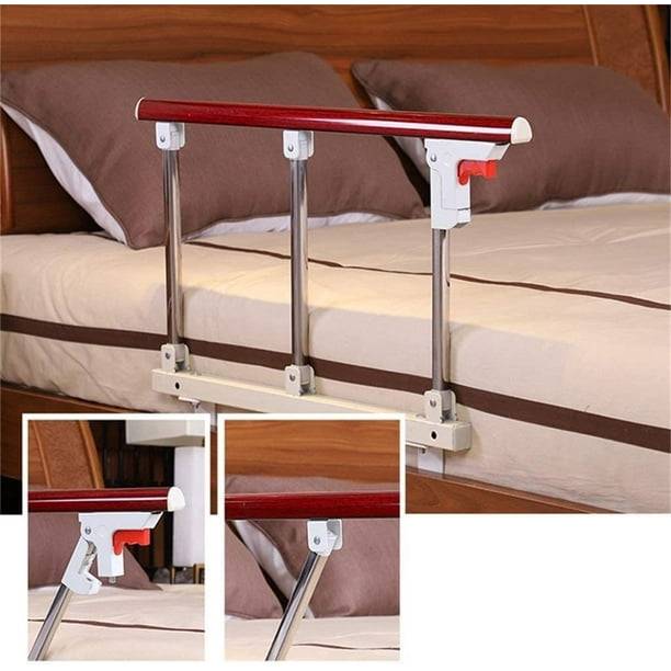 70 * 40Cm Bed Rail, Bed Safety Rails for Elderly Adjustable Senior Bed