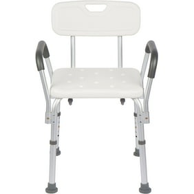 Essential Medical Supply Adjustable Molded Shower Chair With Arms
