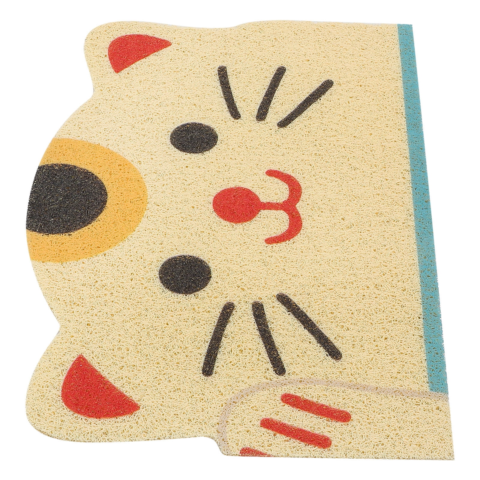 Amosfun Soft Indoor Cat Litter Mat with Non-Skid Backing Comfortable and Assorted Colors for Home Use