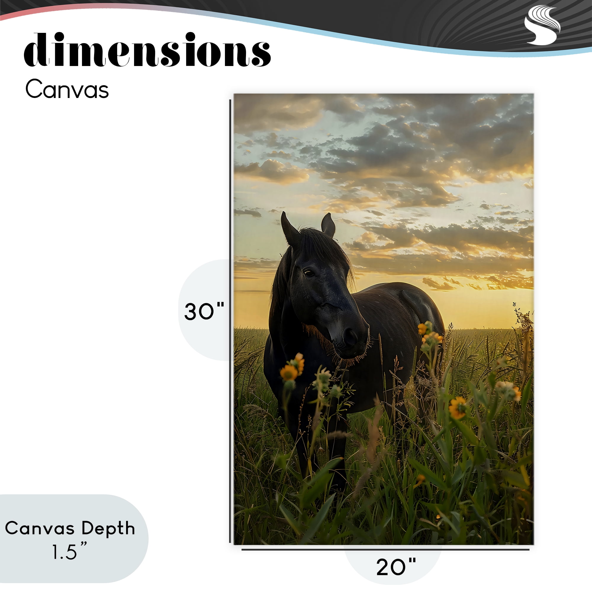 Stupell Industries Standing In Field Of Flowers Canvas Wall Art, design by Creative Studio