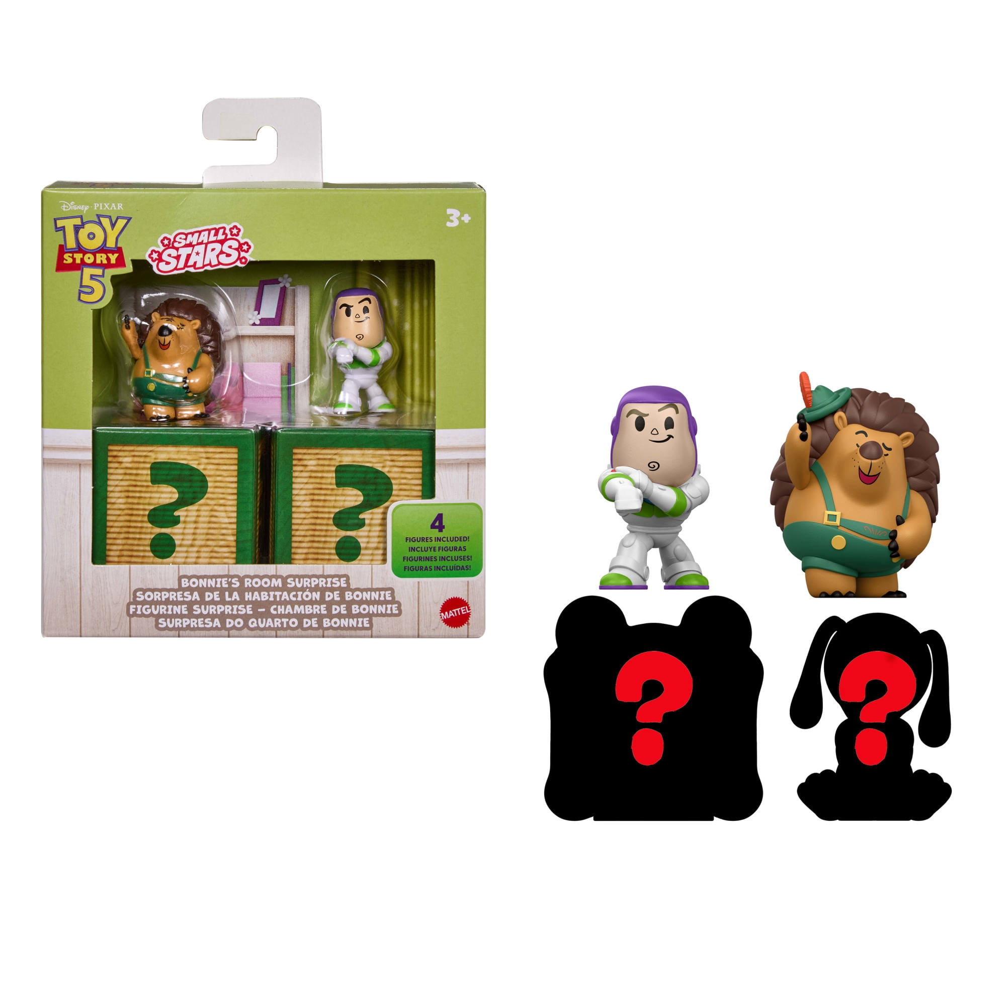 Disney and Pixar Toy Story 5 Small Stars Bonnie’s Room Surprise Stylized Mini Figures 4 Pack