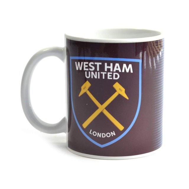 West Ham United FC - Taza 325ml (Rojo Clarete, Azul)