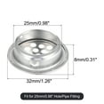 thumbnail image 2 of Uxcell Floor Drain Cover,, 1 Inch Stainless Steel Anti Block Drain Cover for Outdoor Bathroom Kitchen, 25 Flat Mouth, 2 of 6