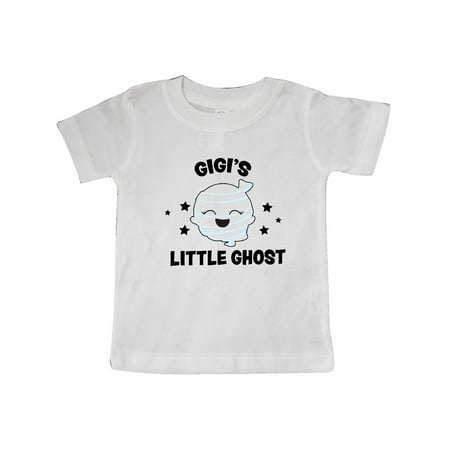 

Inktastic Cute Gigi s Little Ghost with Stars Gift Baby Girl T-Shirt