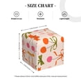 thumbnail image 4 of Yiaed Cherries And Bows Print Tissue Box Cover, PU Leather Decorative Organizer for Tabletop, Bathroom, Car, Office Creative Decorative, 4 of 7