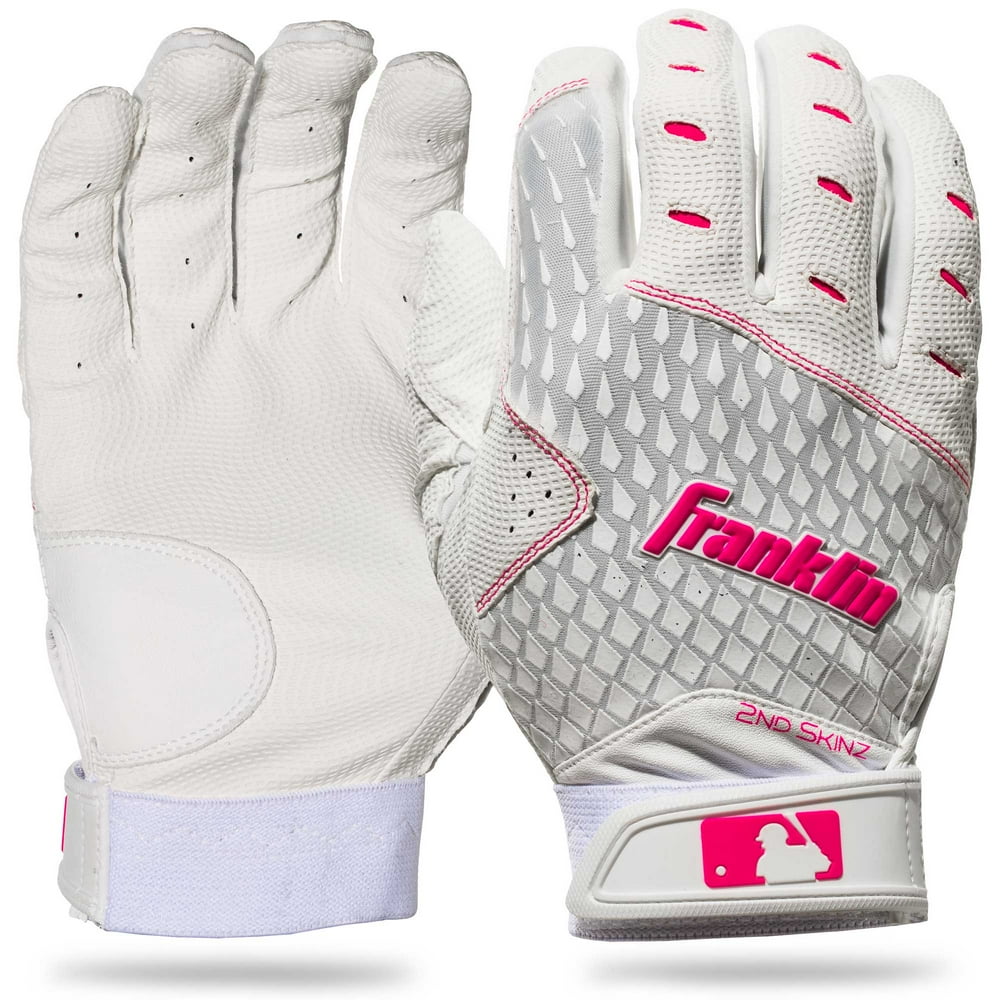 Franklin Sports Adult 2ndSkinz Fastpitch Softball Batting Gloves