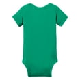 thumbnail image 4 of Mafoose Infant Short Sleeve Baby Rib Male Bodysuit Kelly 12M, 4 of 5